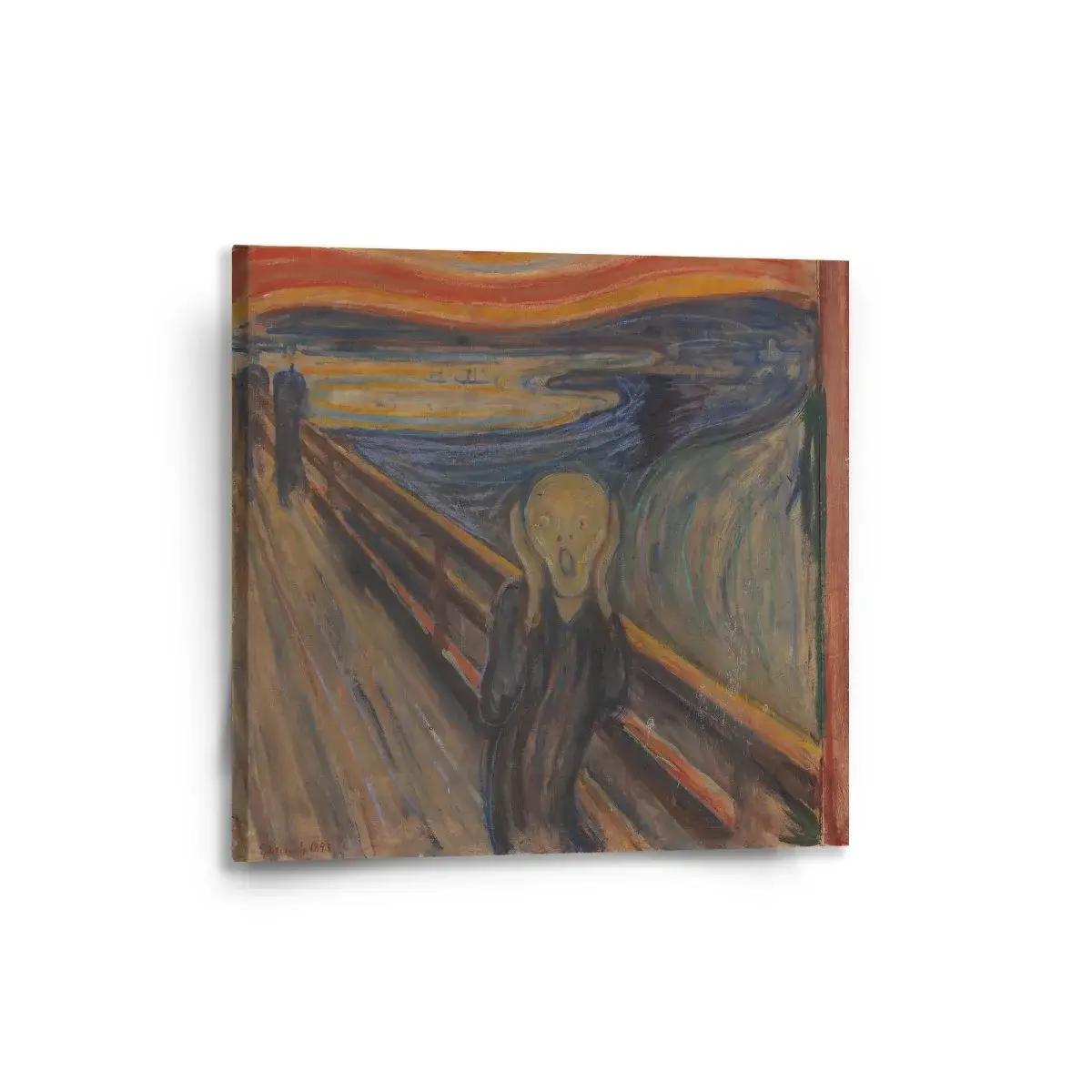 Obraz Výkřik - Edvard Munch - 50x50 cm