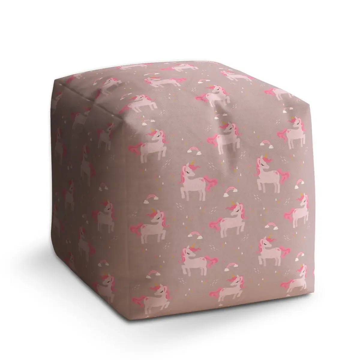 Taburet Cube Pony - 50x50x50 cm