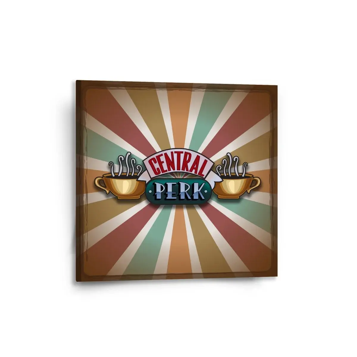 Obraz Seriál přátelé CENTRAL PERK Abstrakce - 50x50 cm
