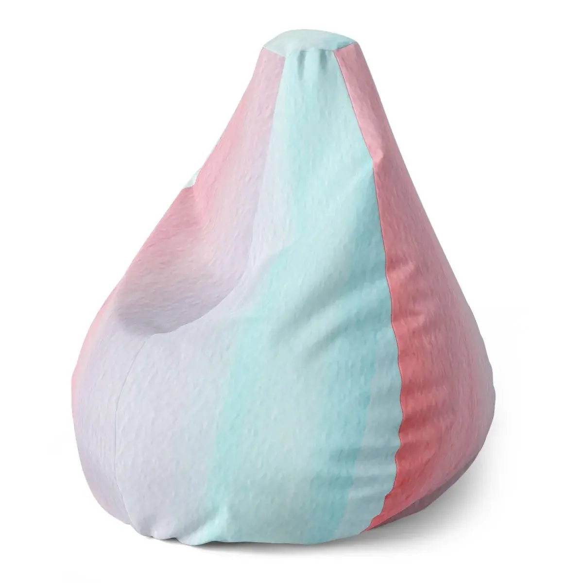Sedací vak Pear Cukrová vata - 70 x 95 x 15 cm