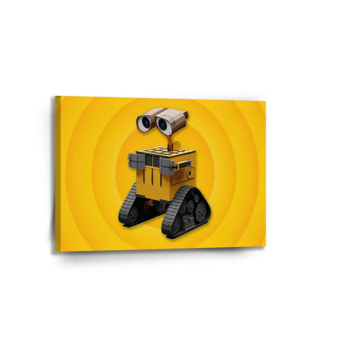 Obraz Wall-E robot Žlutý - 90x60 cm