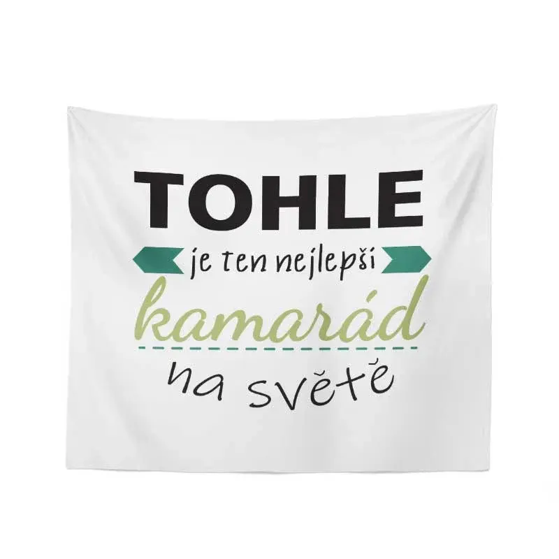 Deka Tohle je ten nejlepší kamarád na světě: 150x120 cm