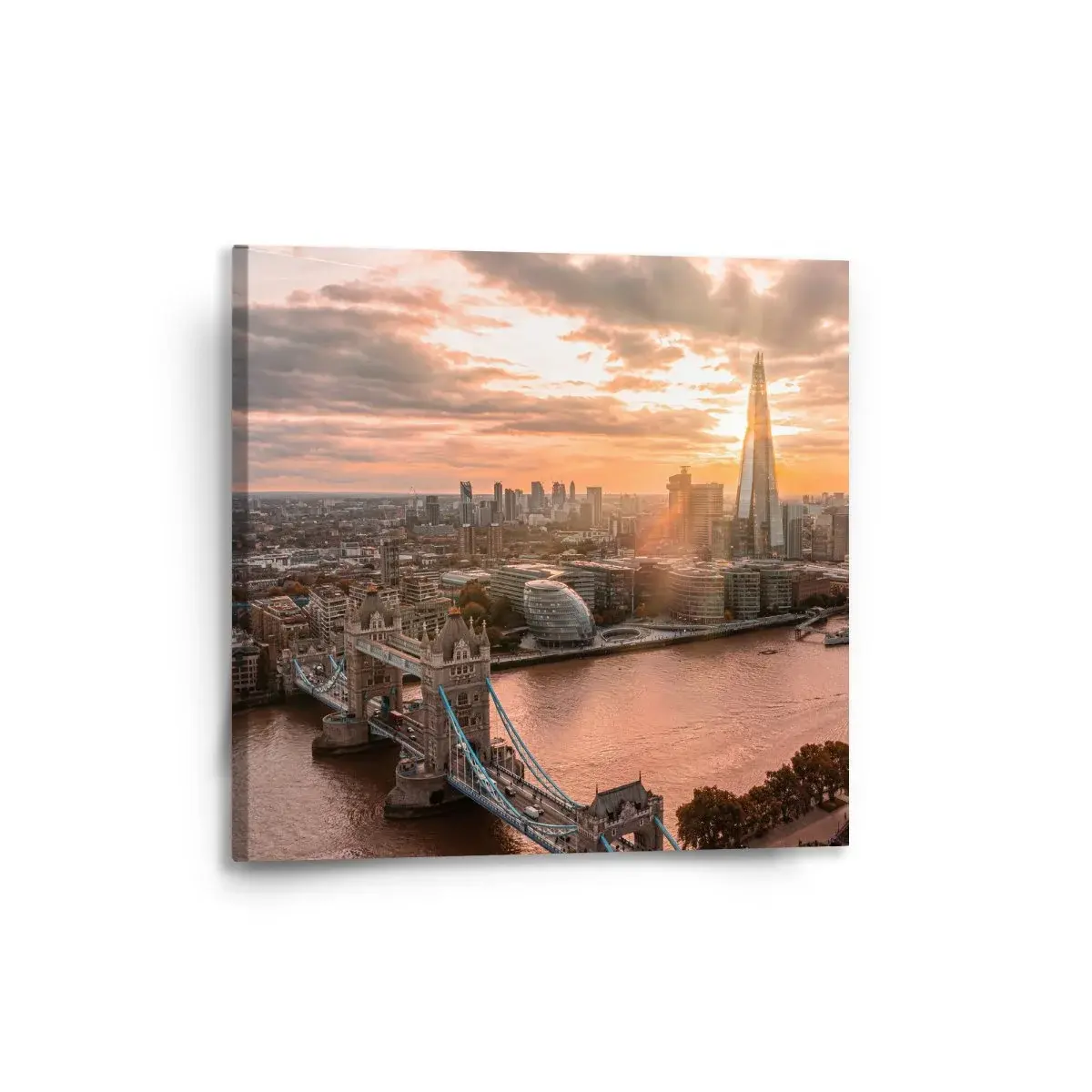 Obraz Londýn City of London - 50x50 cm