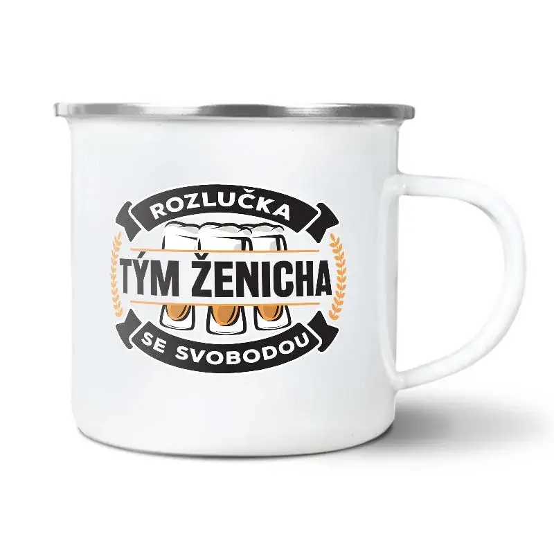 Plecháček Rozlučka se svobodou tým ženicha: 300 ml