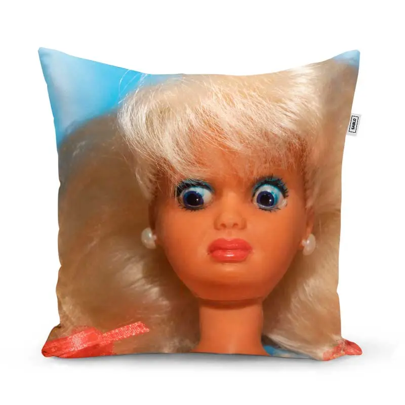 Polštář WTF Barbie - Meme Barbie: 40x40 cm