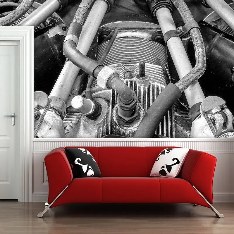 Tapeta Motor - 208x125 cm