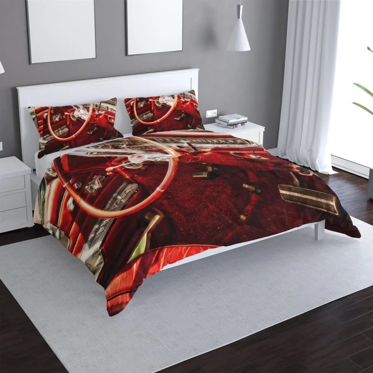 Povlečení Interiér automobilu - 140x200 / 90x70