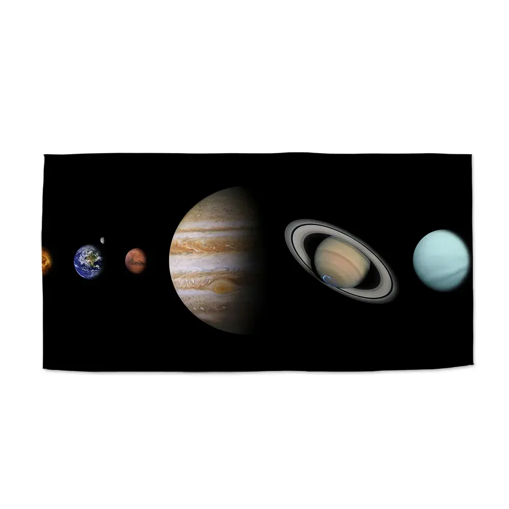 Ručník Planety a slunce - 70x140 cm