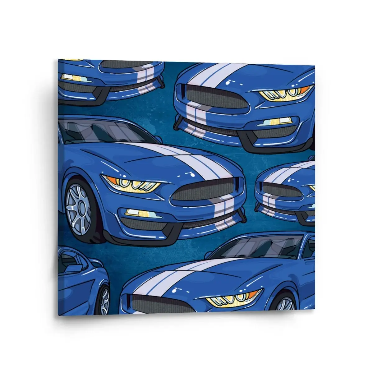 Obraz Mustang Pattern - 110x110 cm
