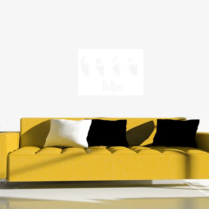 Samolepka na zeď: Beatles - 60x42