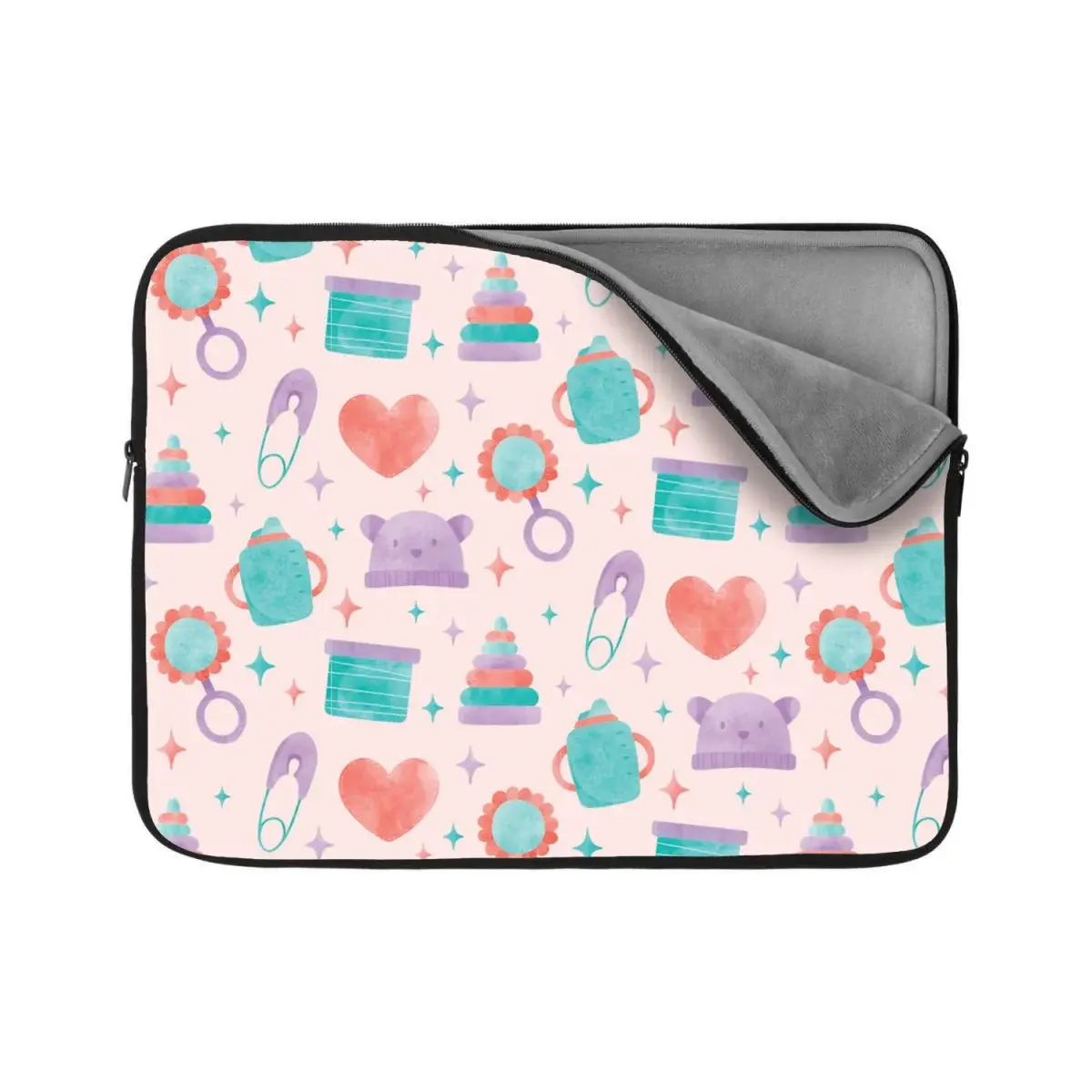 Obal na notebook Chrastítko a čepičky - 15,6"