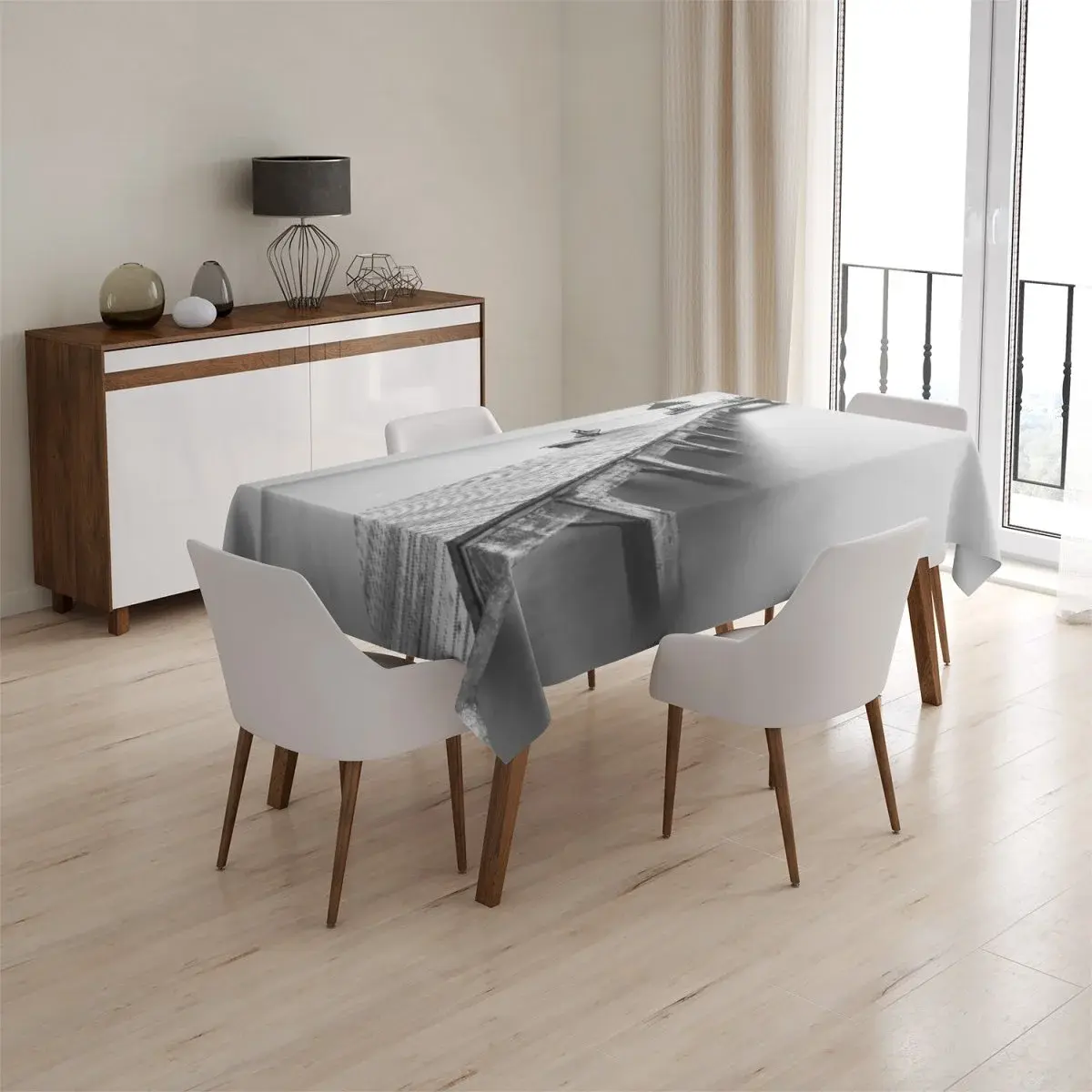 Ubrus Molo 2 - 130x130 cm