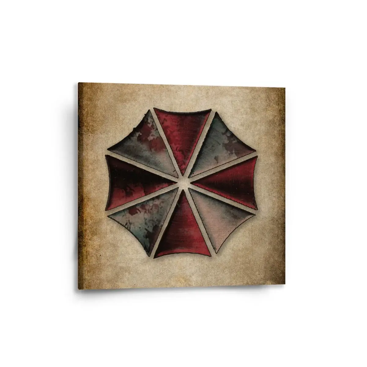 Obraz Resident Evil Umbrella Corporation Vintage - 50x50 cm