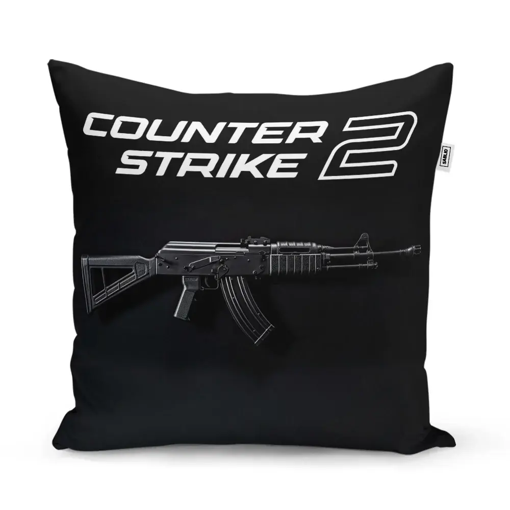Polštář Counter Strike 2 AK - 40x40 cm