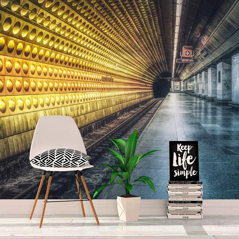 Tapeta Pražské metro - 125x75 cm