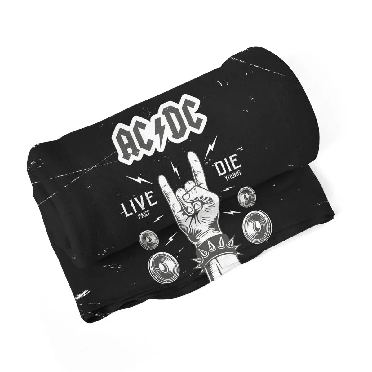 Deka ACDC Live fast, die young - 190x140 cm