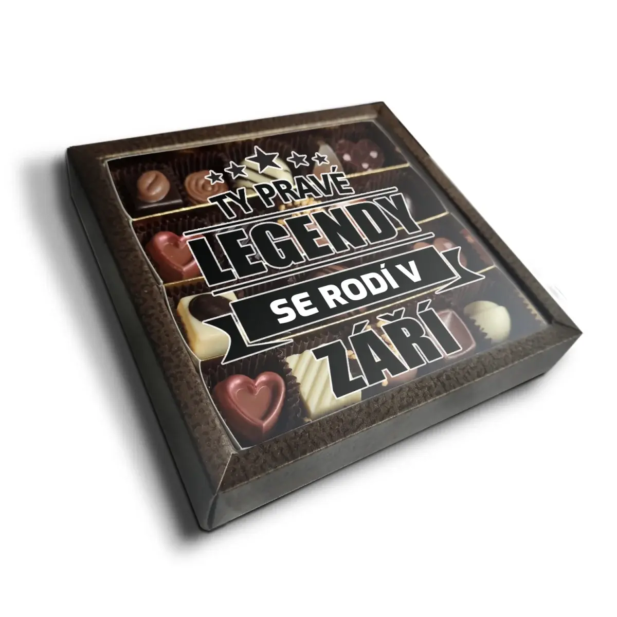 Pralinky Ty pravé legendy se rodí v září - 20 ks pralinek