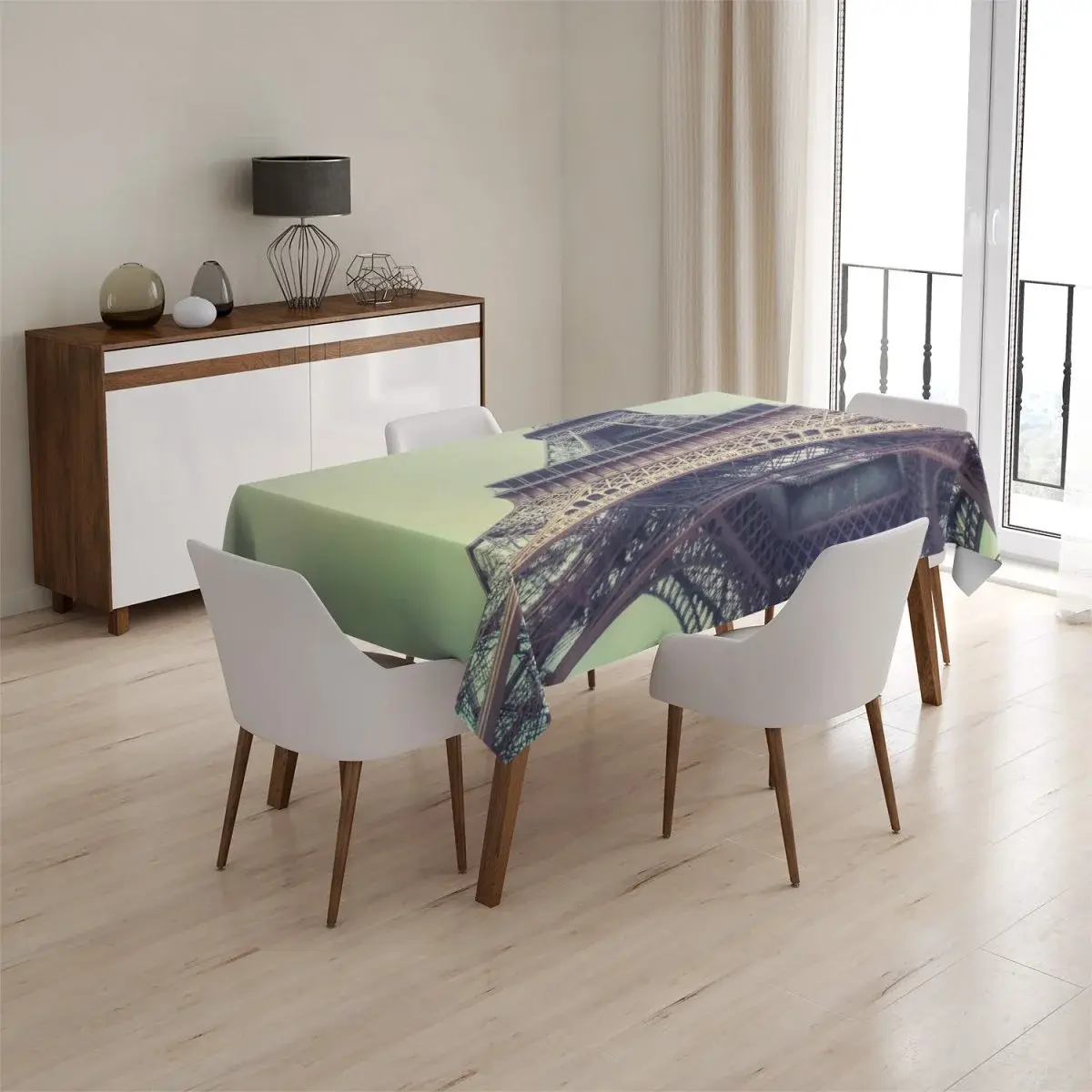 Ubrus Eiffelova věž 3 - 90x90 cm
