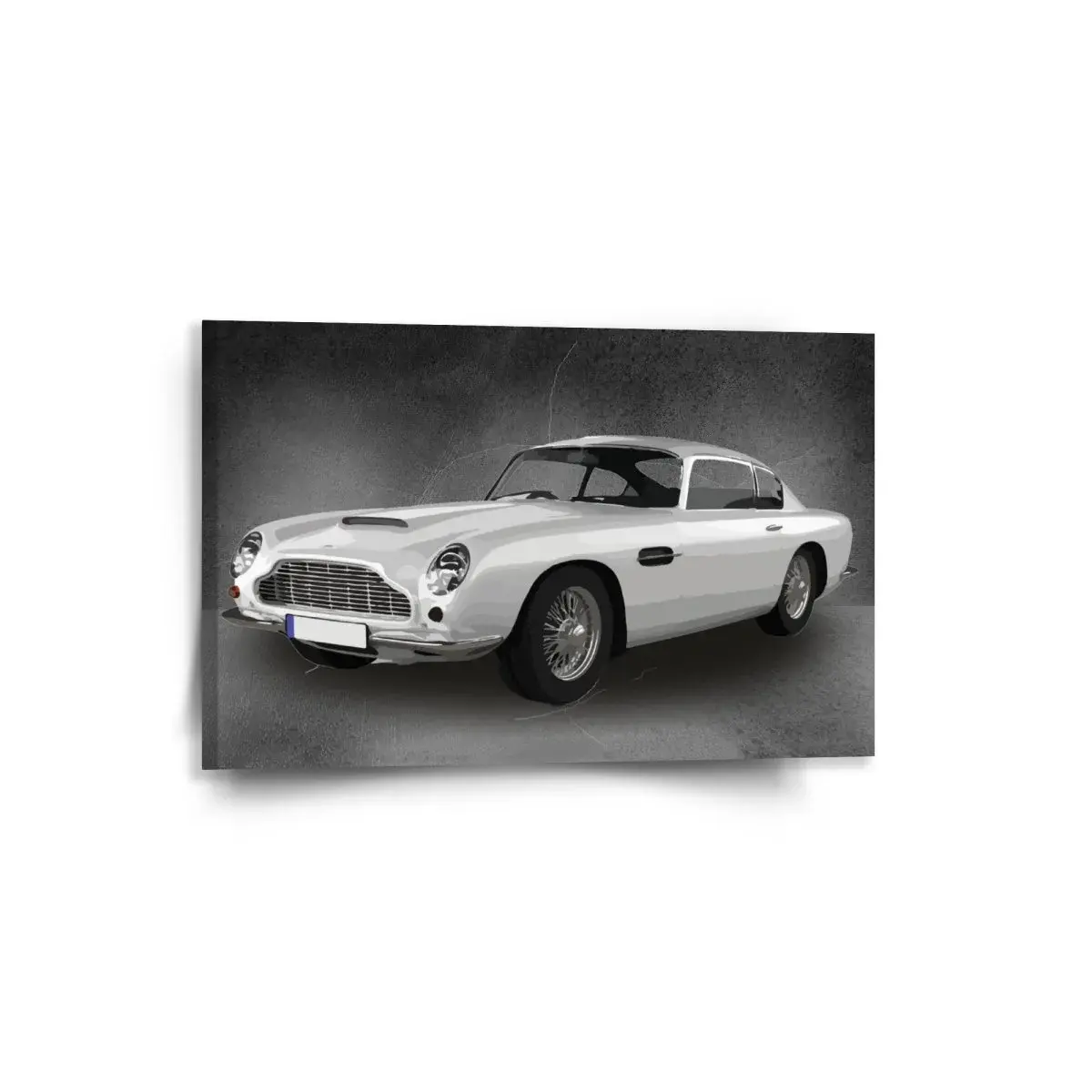 Obraz Aston Martin Tmavé pozadí - 60x40 cm