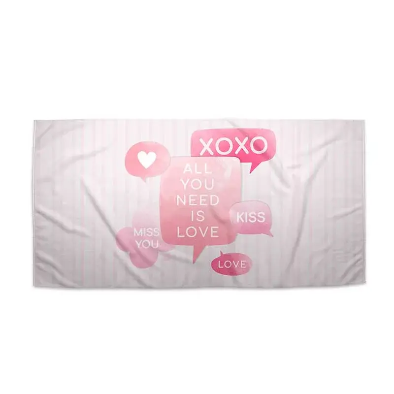 Ručník All you need is love - 30x50 cm