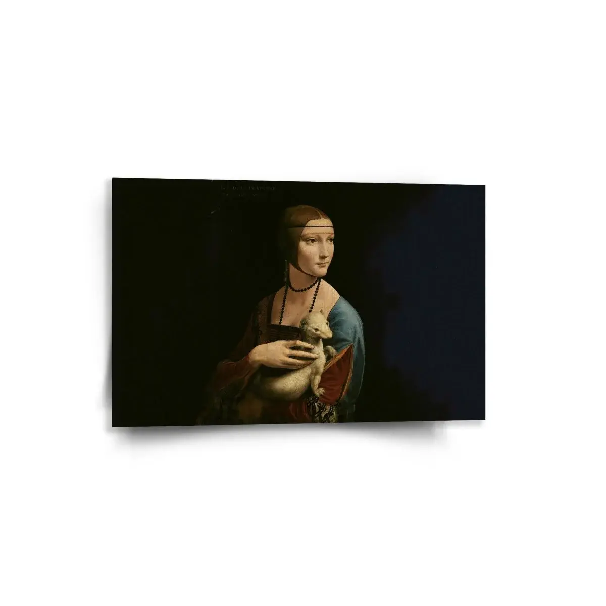 Obraz Dáma s hranostajem - Leonardo da Vinci - 60x40 cm