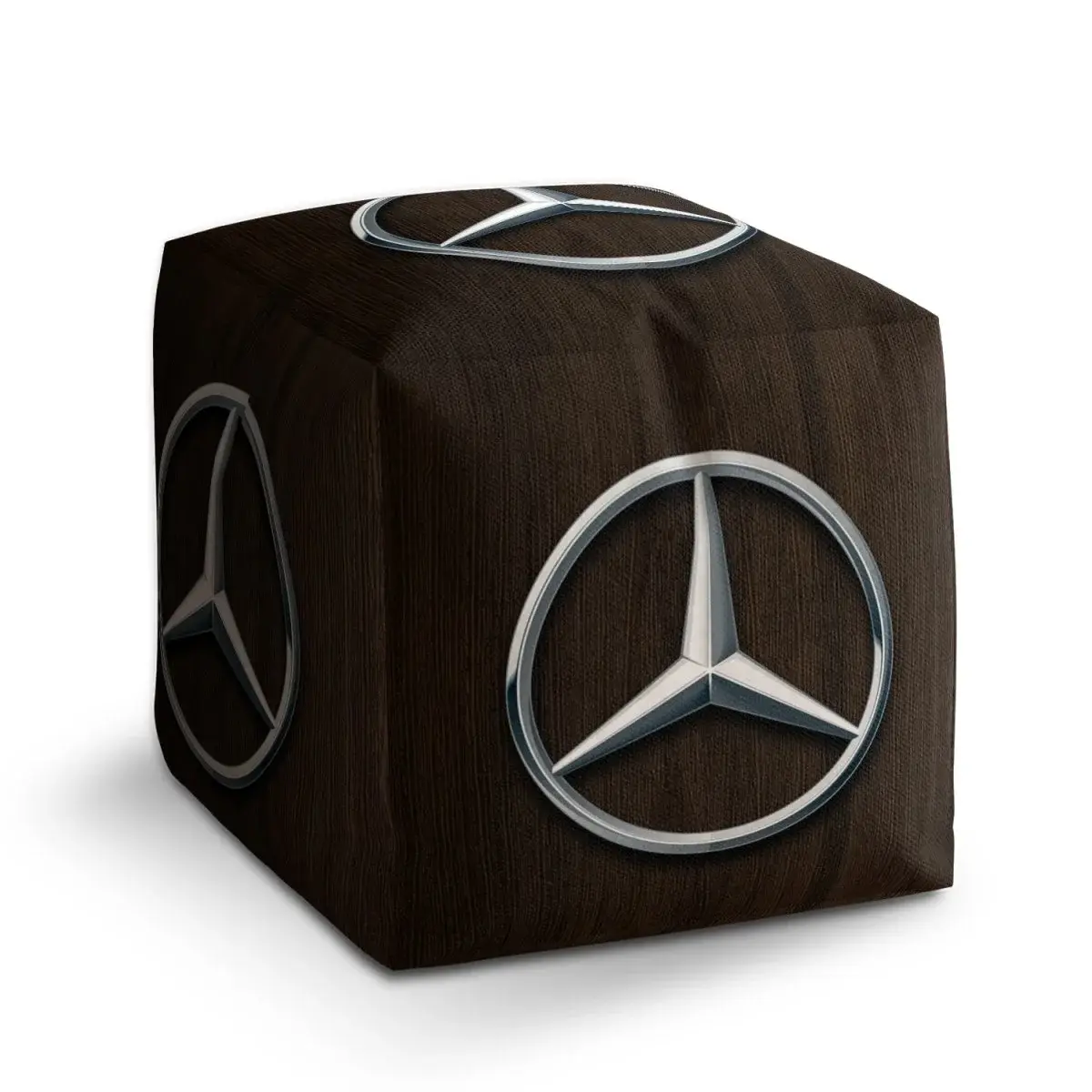 Taburet Cube Logo 5 Dřevo - 60x60x60 cm