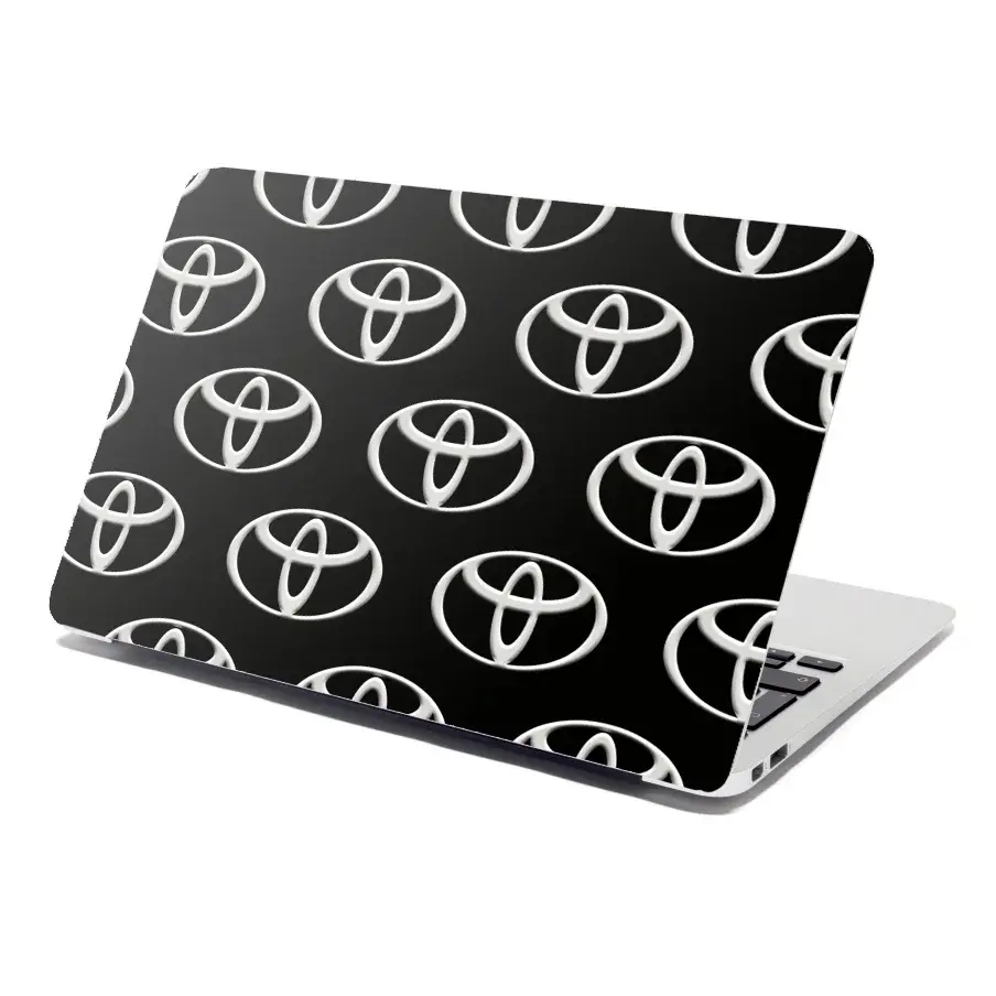 Samolepka na notebook Toyota Pattern - 38x26 cm