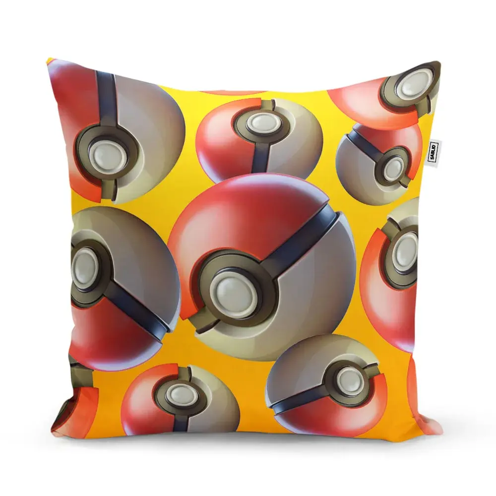Polštář Pokemon ball Pattern - 40x40 cm