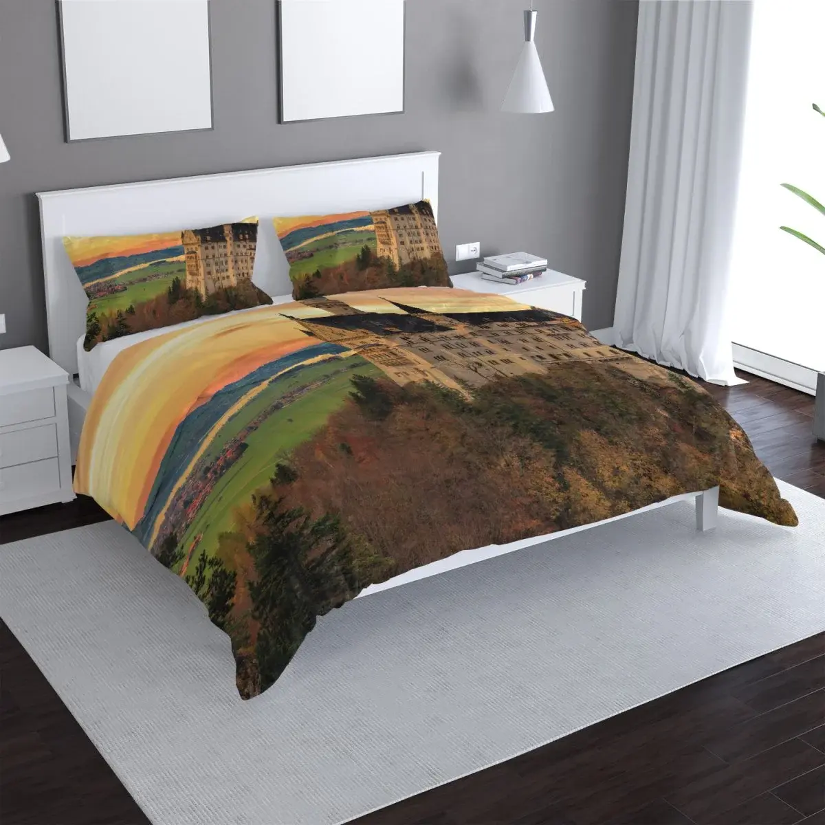 Povlečení Hrad - 140x200 / 90x70