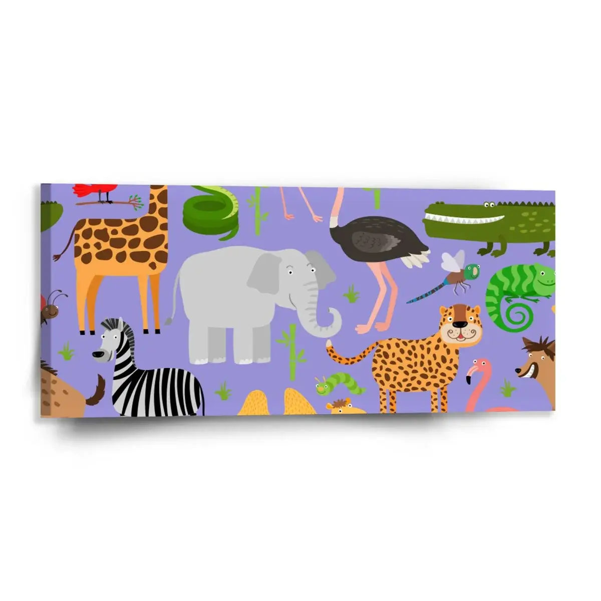 Obraz Animované safari - 110x50 cm