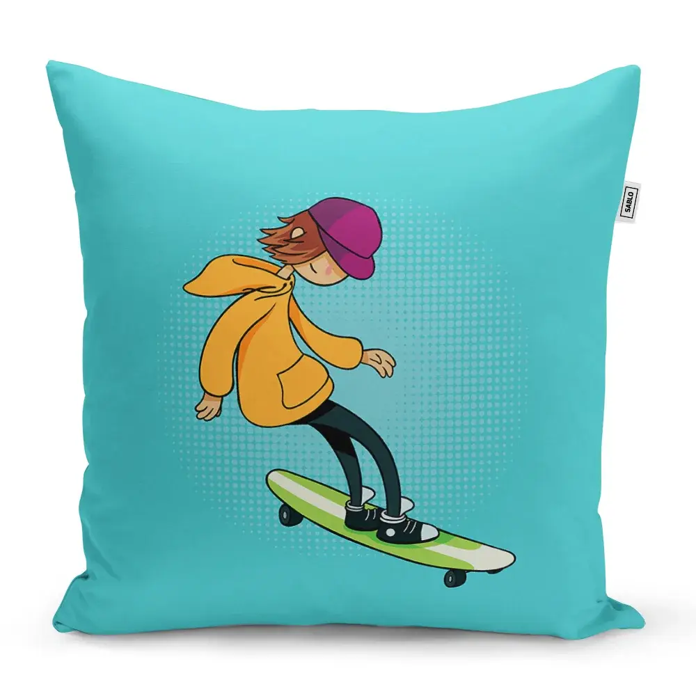 Polštář Skejťák - 60x60 cm