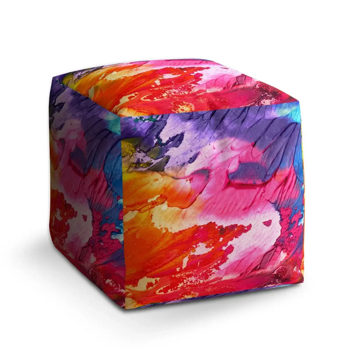 Taburet Cube Barvy - 40x40x40 cm