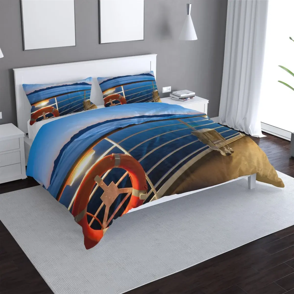 Povlečení Pohled z lodě - 140x220 / 90x70