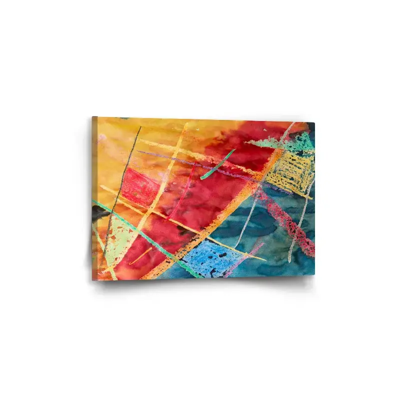 Obraz Barevné čáry - 60x40 cm