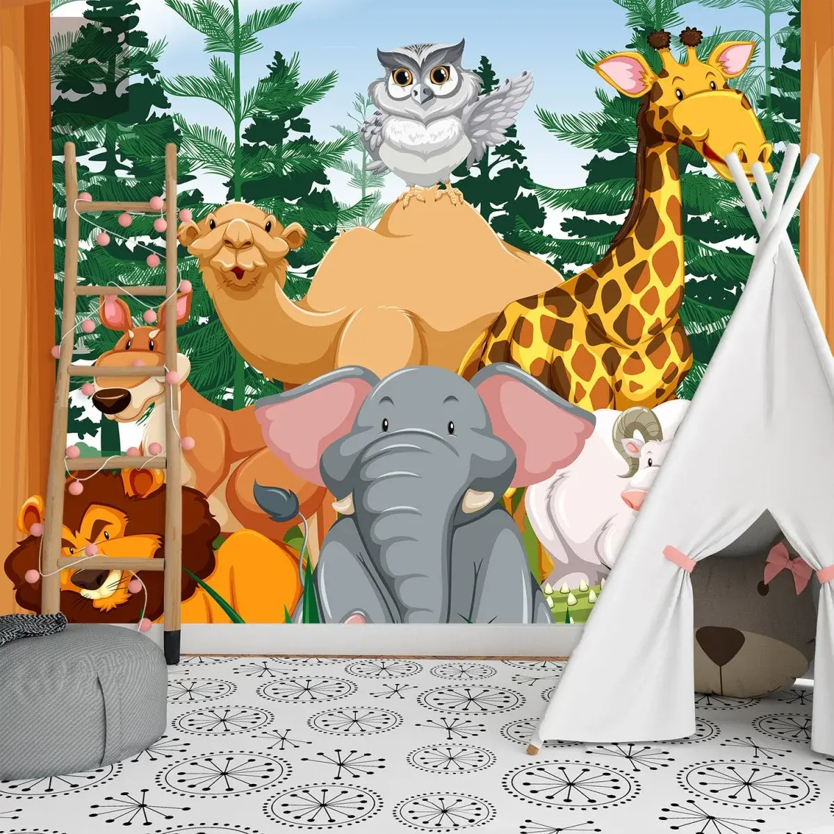 Tapeta Zoo - 125x75 cm