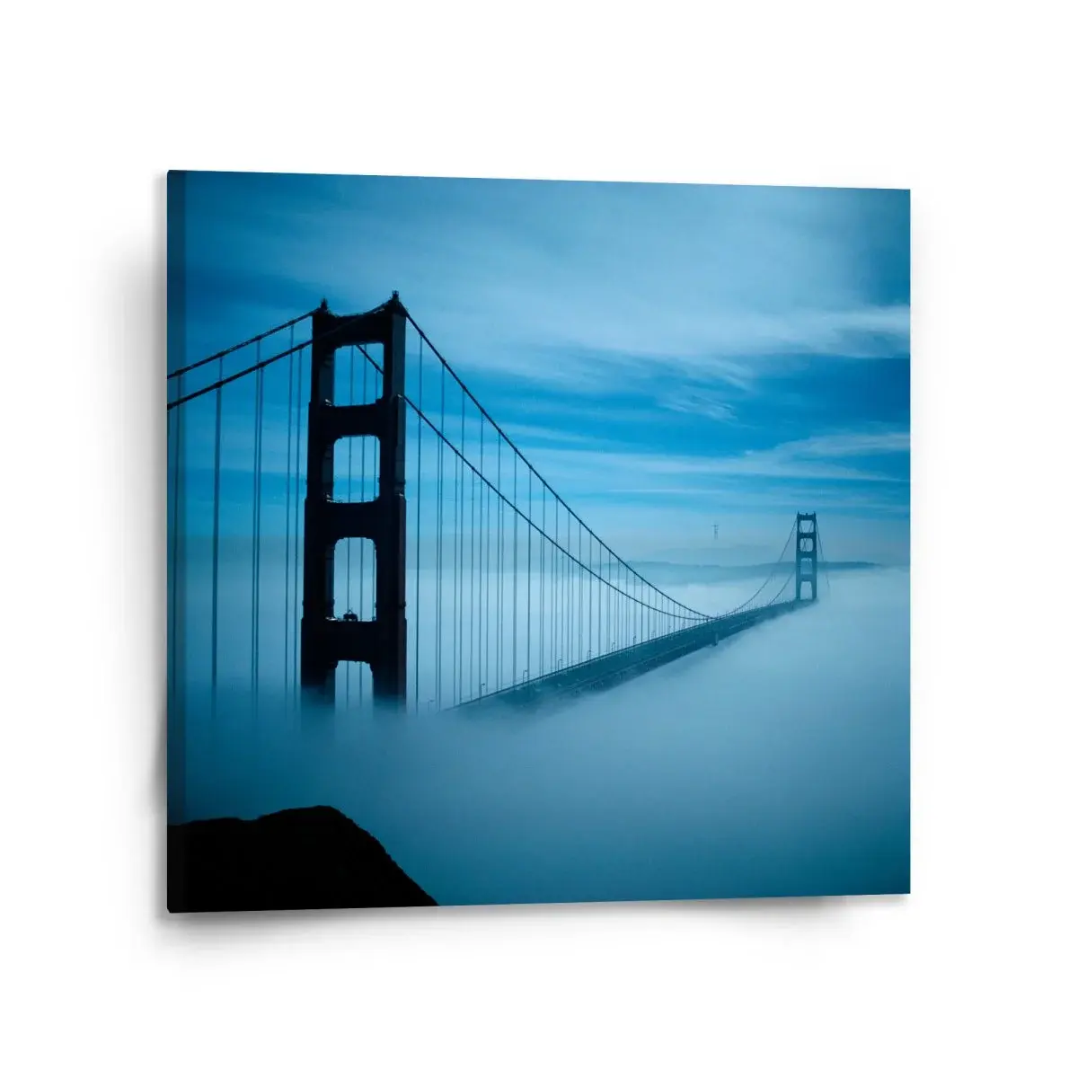 Obraz Golden Gate 3 - 110x110 cm
