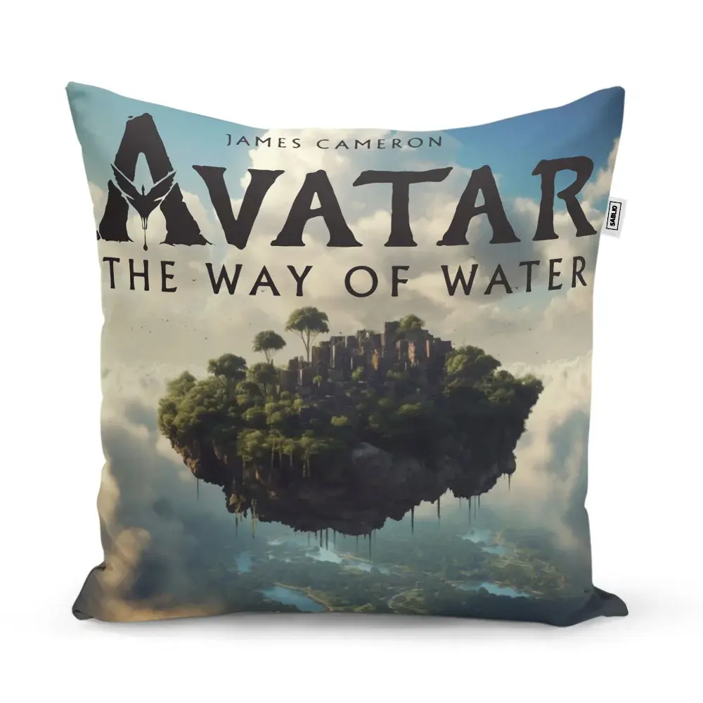 Polštář Avatar The Way of Water Létající město - 40x40 cm
