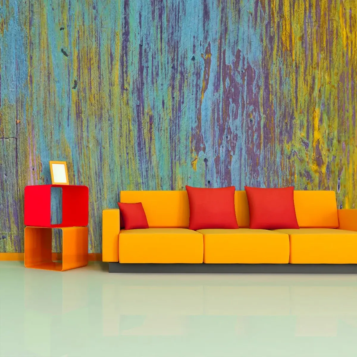 Tapeta Dřevěná abstrakce - 336x220 cm