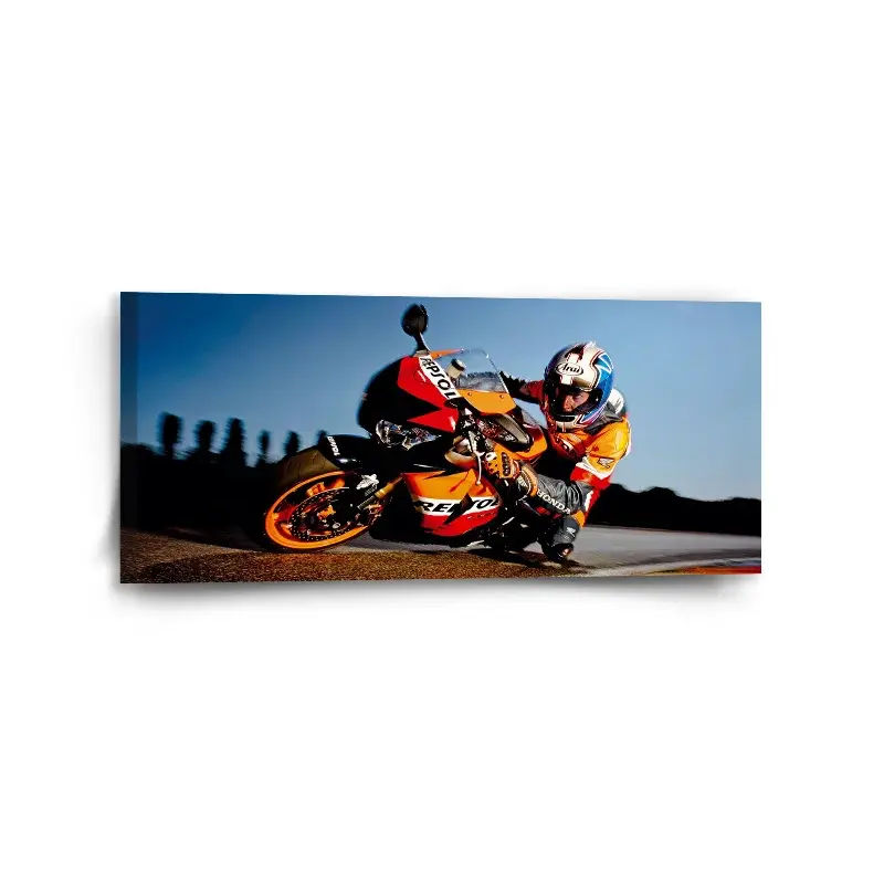 Obraz Motorkář 2 - 110x50 cm