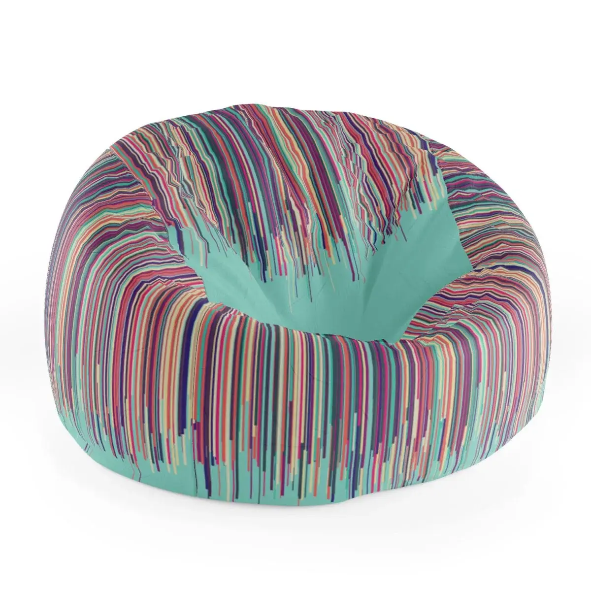 Sedací vak Cocoon Stékající barva - 115 x 75 x 45 cm
