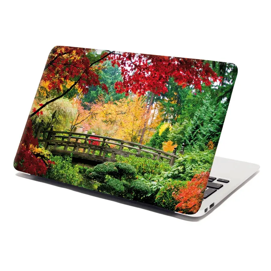 Samolepka na notebook Most v parku - 29x20 cm
