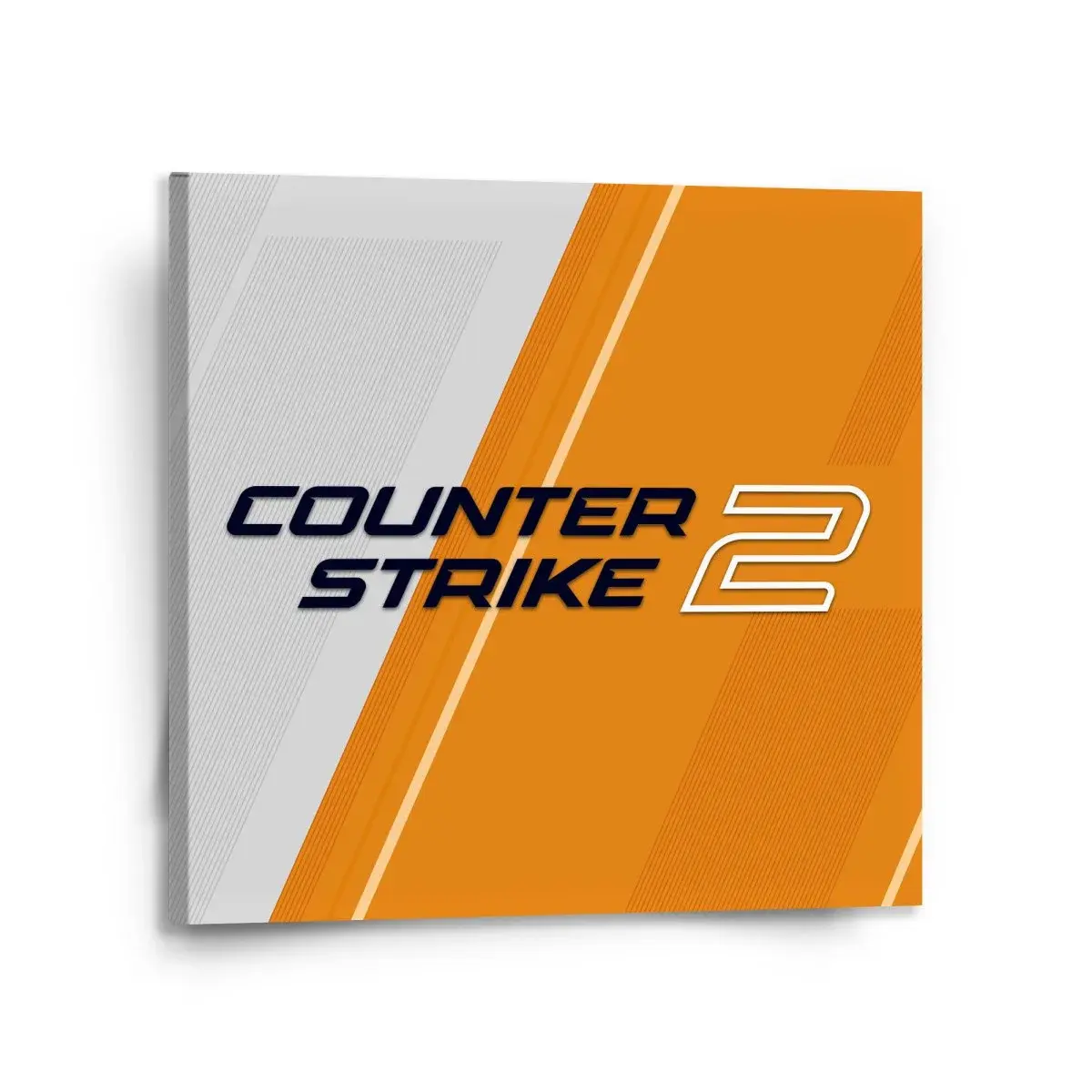 Obraz Counter Strike 2 Oranžová - 110x110 cm