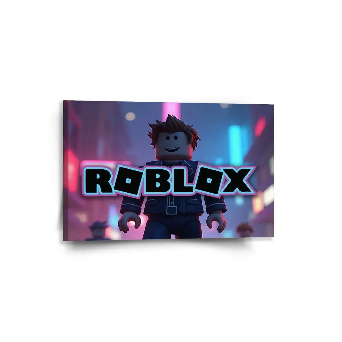 Obraz ROBLOX Neonové město - 60x40 cm