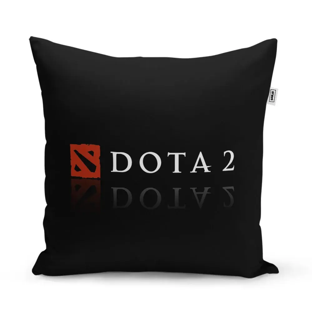 Polštář DOTA 2 Černá - 50x50 cm