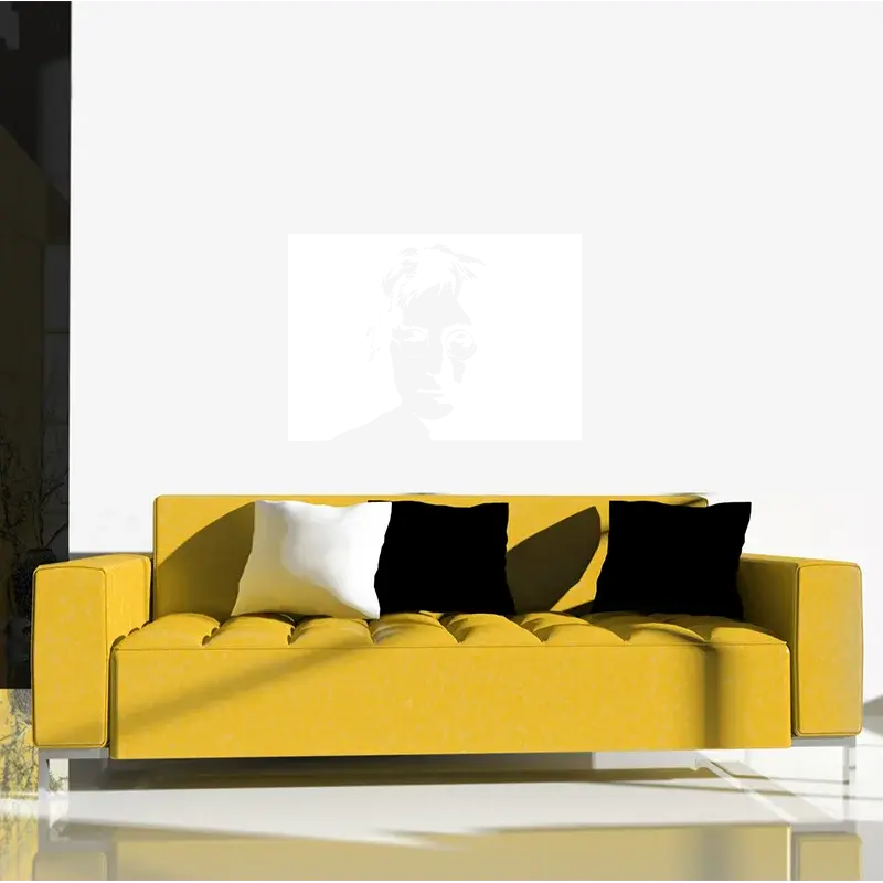 Samolepka na zeď: John Lennon - 90x64 cm