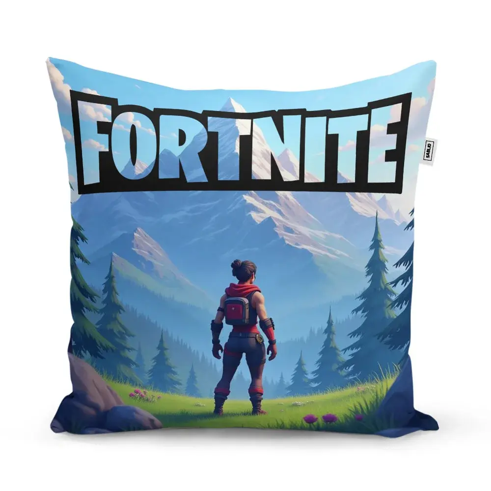Polštář FORTNITE Horská krajina - 60x60 cm