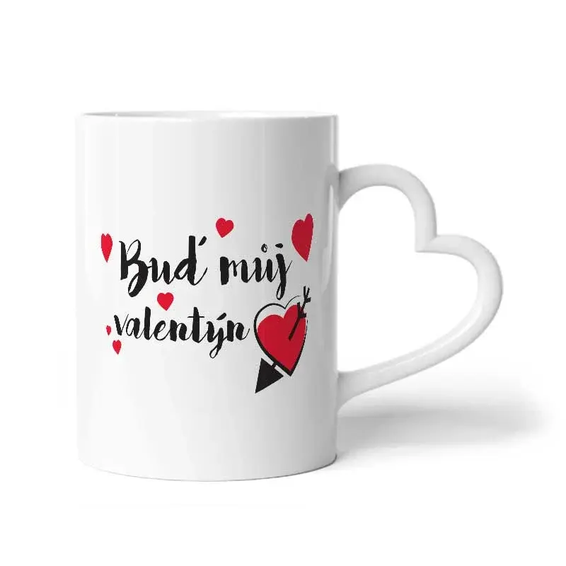 Hrnek Buď můj Valentýn - 330 ml - standard
