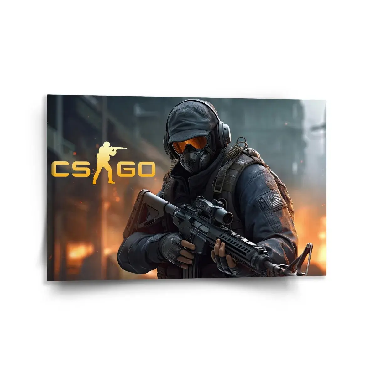 Obraz CS:GO Voják 2 - 120x80 cm
