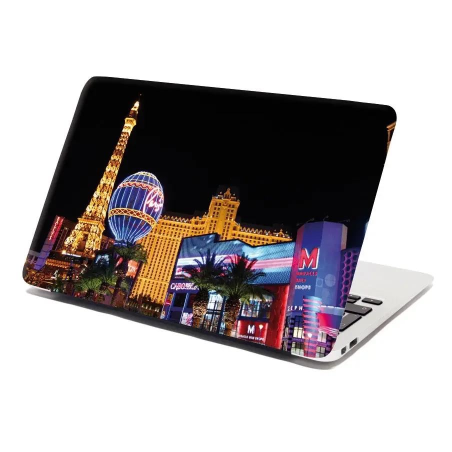 Samolepka na notebook Las Vegas 3 - 29x20 cm