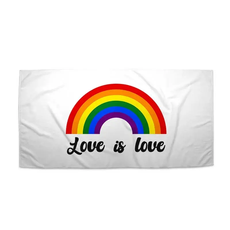 Ručník Love is love 2 - 30x50 cm